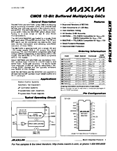 DataSheet MX7545A pdf